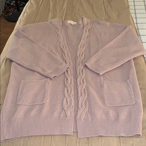 Cardigan sweater